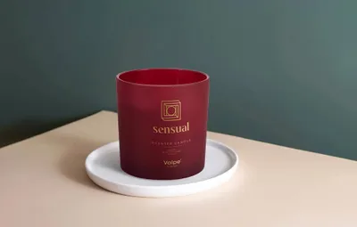 Image de Bougie Nohel Garden en verre SENSUAL parfumée 300g
