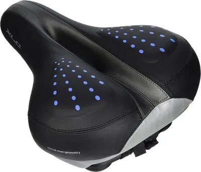 Produktbild von Famanu Fahrradsattel Komfort - Schwarz - 275x213mm