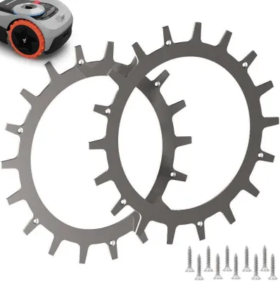 Spikes für Segway Navimow Mähroboter, Edelstahl, 12 Schrauben, 255 mm