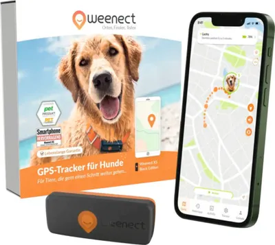 Immagine prodotto di Localizzatore GPS per cani 28 g, 6 x 2,4 x 1,5 cm, nero