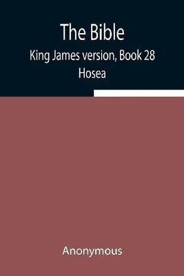 Produktbild von The Bible, King James Version, Book 28; Hosea