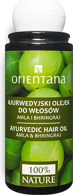 Produktbild von Orientana Ayurvedisches Haaröl für Haarwachstum Amla Bhringraj Neem & Vitamin E 105 ml