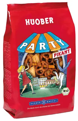 Immagine prodotto di Party Mix snack salati 200g, Immagine generata dall'IA