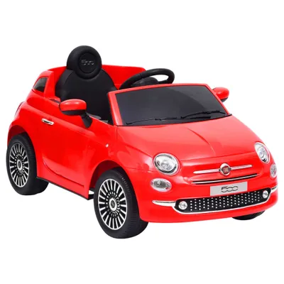 Image de Voiture électrique pour enfants Fiat 500 Rouge