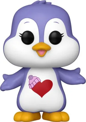 Produktbild von Funko Pop! Animation: Care Bears Cousins - Cozy Heart Penguin #1803