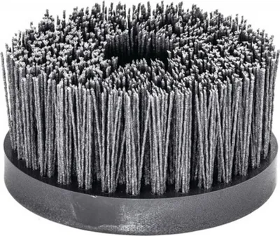 Zdjęcie produktu dla Szczotka tarczowa D.130mm M14 SiC włosie ścierne K.80 2500min-¹ LESSMANN