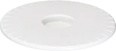 Produktbild von WAGNER Pflanzenroller ULTRAFLAT Ø 30 x 2,5 cm, für innen, ABS Kunststoff, weiß, extra flach, Tragkraft 100 kg - 20044601