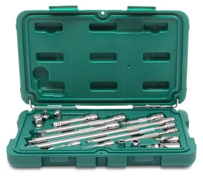 Zdjęcie produktu dla Sata Zestaw 16 Częściowy Akcesoriów I Przedłużek 1/4", 3/8"