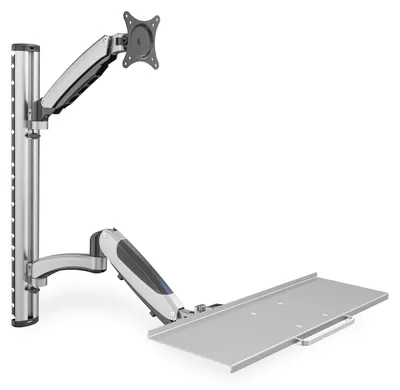 Produktbild von DA-90354 (silber, Monitor- & Tastaturhalterung)