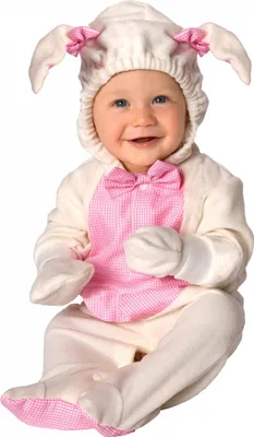 Produktbild von Lammkostüm-Babyoverall 2-4 Jahre (110 cm)