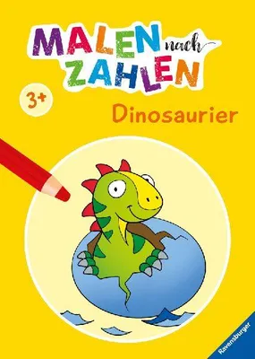 Produktbild von Malen nach Zahlen ab 3 Jahren: Dinosaurier