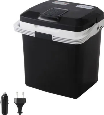 Produktbild von WOLTU Kühlbox, 24 Liter, DC 12V & AC 220V, Schwarz