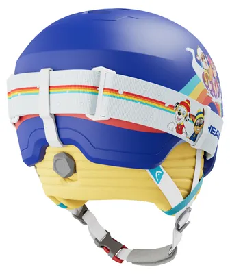 Produktbild von Head YUKI SET Kinder Skihelm Snowboardhelm paw blue 52-55