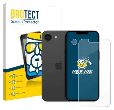 Produktbild von BROTECT Schutzglas für Apple iPhone 17e (Display+Kamera) Schutzfolie Panzer Folie Glas Display Schutz klar