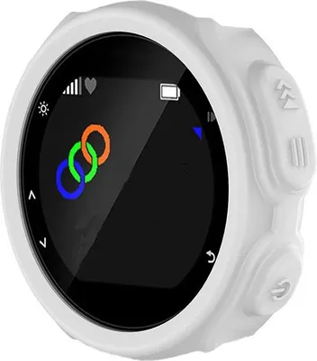Produktbild von INF Silikon Schutzhülle für Garmin Forerunner 235/735XT - Kratzfester Bumper Weiß
