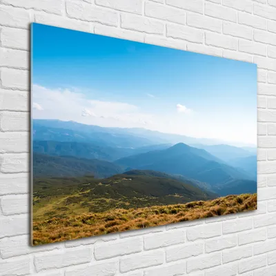 Produktbild von Tulup® Glas-Bild - 100 x 70 - Wandbild aus Glas - Wandkunst - Wandbild hinter gehärtetem Sicherheitsglas - Landschaften - Tatra-Nationalpark - Blau
