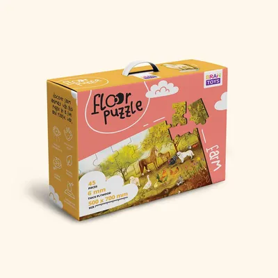 Produktbild von Bodenpuzzle Bauernhof