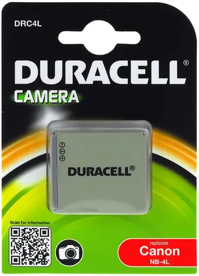 Image de Batterie Duracell pour Canon type NB-4L