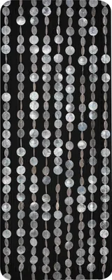 Produktbild von Kleine Wolke Wanneneinlage PERLA Schwarz 36 x 92 cm