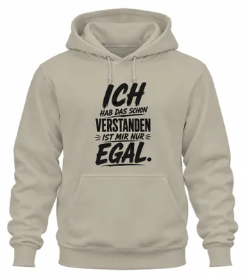 Productafbeelding van Ik begrijp het. Het is een hoodie met een opdruk, waarschijnlijk met een sarcastische boodschap. Het is een natuurthema en de maat is XXL