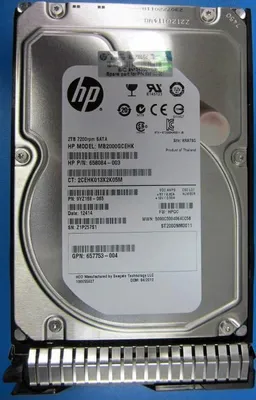 Zdjęcie produktu dla Hewlett Packard Enterprise HDD 2TB 7.2K SATA 3.5