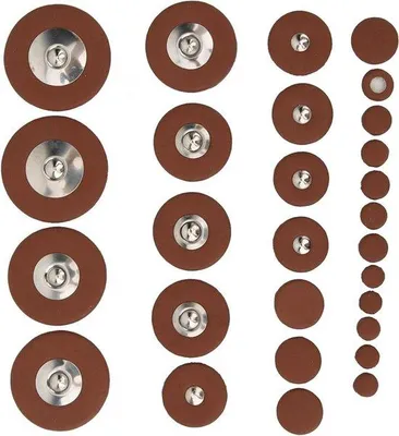 Produktbild von Saxophon-Pads-Reparatur-Set 28-teilig für Sopransaxophon