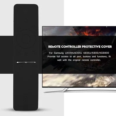 Immagine prodotto di Custodia protettiva per telecomando - 6600J/6800/KS9800 - Resistente agli urti - Nero