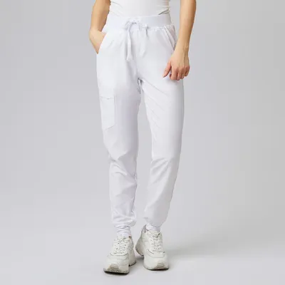 Produktbild von Damen Schlupfhose Sportsline , weiß, XS : XS : weiß : 94% Recycling-Polyester 6% Elasthan