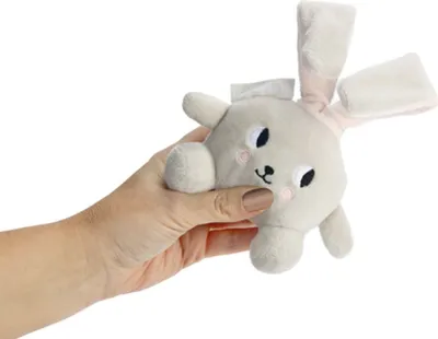 Produktbild von Beeztees Welpe Canina - Hundespielzeug - grau - 15x9x4 cm