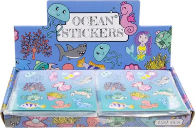 Produktbild von Sticker Meerestiere im Display