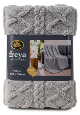 Zdjęcie produktu dla Koc domowy Jaquard Freya W.F.Gözze