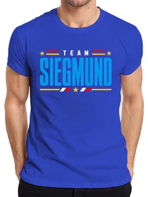 Produktbild von Team Siegmund Heimat Stolz Patriotismus Statement Sarkasmus Herren T-Shirt, Blau, S