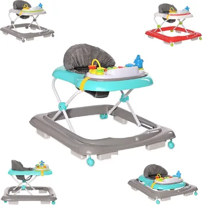 Obrázok produktu pre Detsk chodtko Bertoni Sea Adventure play centre s funkciou hudby vkovo nastaviten tyrkysov