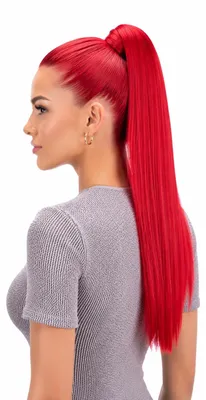 Immagine prodotto di Extension Braid Ponytail - 50 cm - Rosso