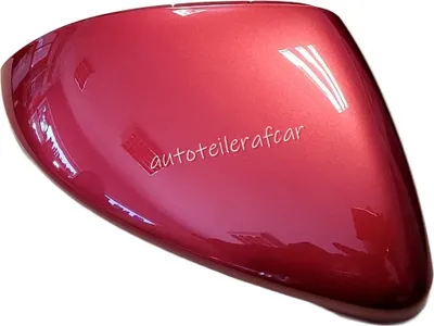 Produktbild von Spiegelkappe Abdeckung Gehäuse lackiert Für VW GOLF VII SPORTSVAN TOURAN rot LA3X