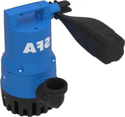 Immagine prodotto di Pompa sommergibile - Pompa per acqua - Pompa per scantinato - Pompa di drenaggio - Pompa per acqua pulita - Interruttore a galleggiante automatico