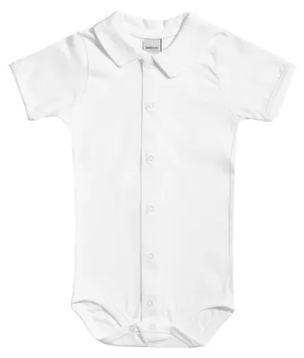 Produktbild von BABIDU Kurzarm-Baby-Body aus 100% Baumwolle, Baby-Body für Neugeborene, V-Aussch