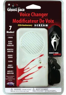 Produktbild von Ghostface Scream Stimmverzerrer - Einheitsgröße