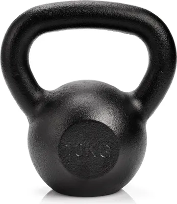 Kettlebell, míčová činka, míčové závaží, houpací litinová činka 10 kg