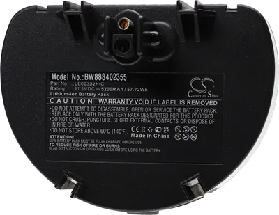 Produktbild von vhbw Akku Ersatz für Water Tech LB003S2P-C für Poolsauger (5200 mAh, 11,1 V, Li-Ion)