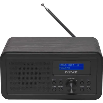 Image de DENVER DAB-30 - Tragbares DAB-Radio - 1 Watt - Schwarz (134658)