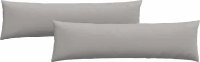 Immagine prodotto di Cuscini per divano vidaXL, 2 pezzi, grigio nuvola, 145 x 40 cm, tessuto