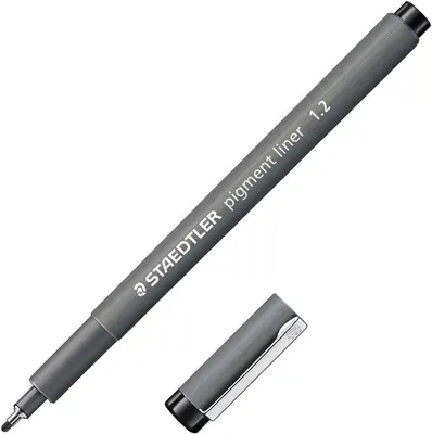 Produktbild von STAEDTLER Pigmentliner schwarz Strichstärke: 1,2 mm