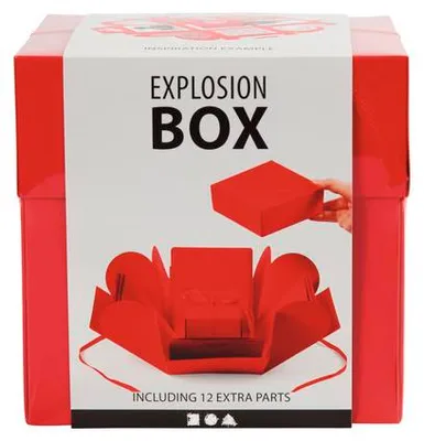 Obrázok produktu pre Explotion Box, kartónová darčeková krabica