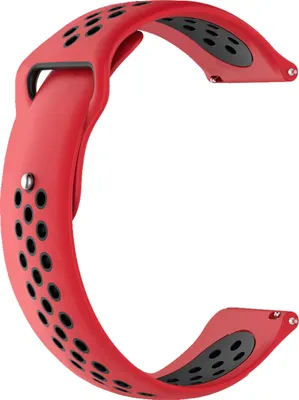 Immagine prodotto di Per Amazfit GTR 3 / GTR 3 Pro Cinturino in plastica/silicone Smart Sport Rosso/Nero