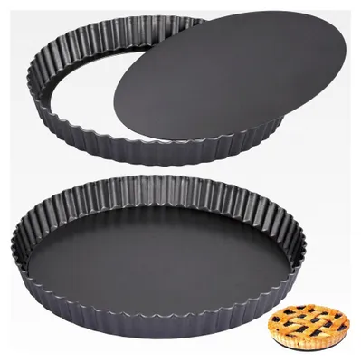 Produktbild von Tarteform mit Hebeboden 2 Stück (22cm+24cm)