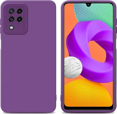 Image de Cadorabo Housse pour Samsung Galaxy M22 / M32 4G Housse de protection en violet TPU Silicone Etui Case Housse pour téléphone portable