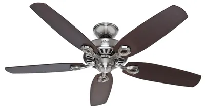 Produktbild von Deckenventilator mit Zugkette Builder Elite 132 cm Nickel