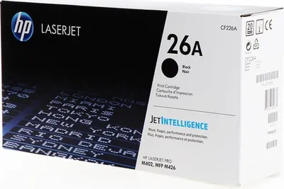 Produktbild von HP Original Tonerpatrone CF226A (26A) Schwarz, hohe Kapazität für Laserdrucker