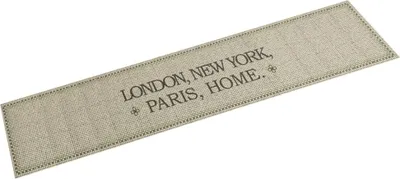 Imagen del producto de Alfombra para cocina, lavable, diseño "Home", 60x300 cm, de terciopelo
